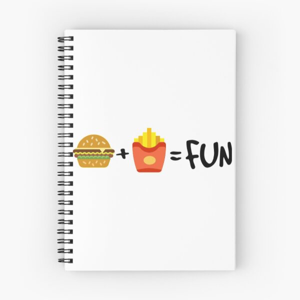 Aperçu de l'œuvre Burgers + Frites = Fun créée et vendue par EqualsFun.