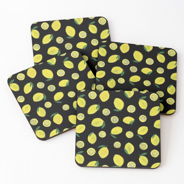 Item preview, Painted Lemons (Night) designed and sold by paraguas.