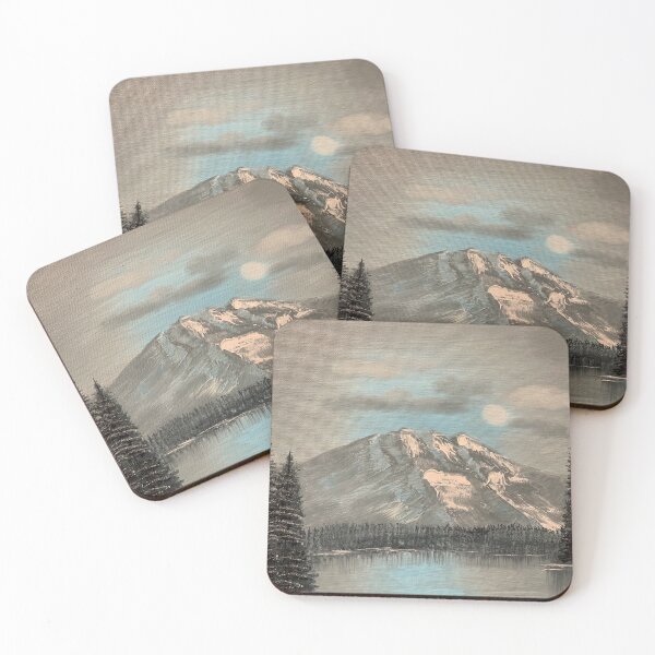Item preview, Dusty blue Mountain Range designed and sold by Teddi Cutler.