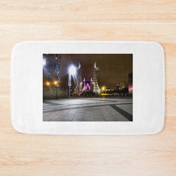 Item preview, SALFORD QUAYS AT NIGHT. designed and sold by ronsaunders47.