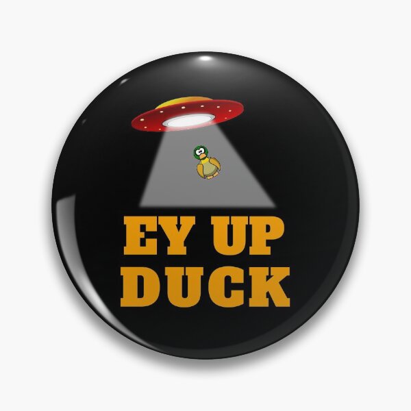 Item preview, Ey Up Duck funny Yorkshire alien abduction designed and sold by DARBOL-DESIGN.