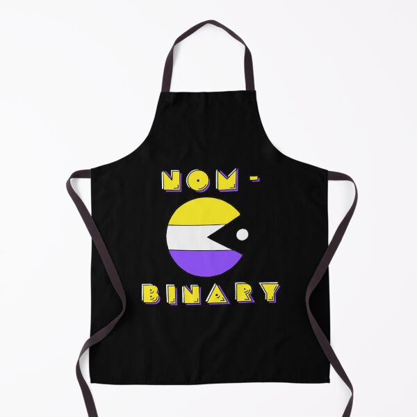 Item preview, Nom-Nom-Binary Pride LGBTQIA Non-Binary  designed and sold by LGBTQIA + Proud.