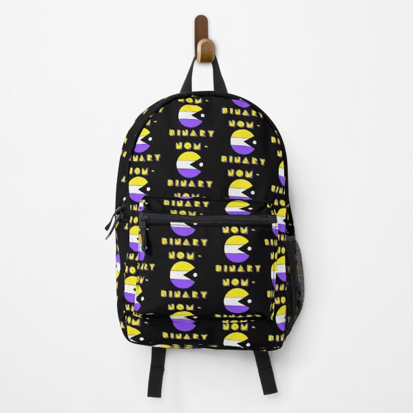 Item preview, Nom-Nom-Binary Pride LGBTQIA Non-Binary  designed and sold by LGBTQIA + Proud.