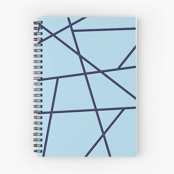 Item preview, Blue Abstract Lines Pattern designed and sold by Gevover.