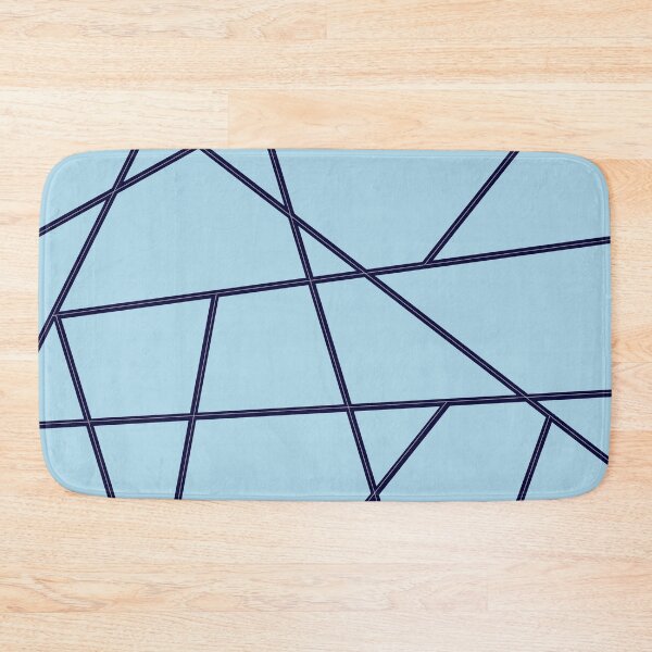 Item preview, Blue Abstract Lines Pattern designed and sold by Gevover.