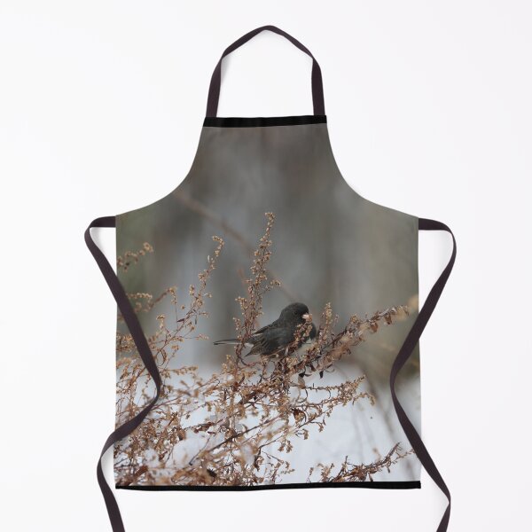 Item preview, Dark-eyed Junco Snacktime designed and sold by LisaNaturePhoto.