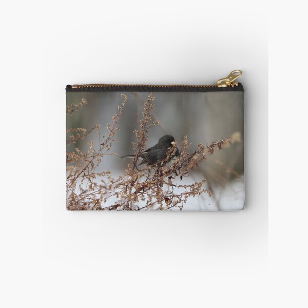 Item preview, Dark-eyed Junco Snacktime designed and sold by LisaNaturePhoto.
