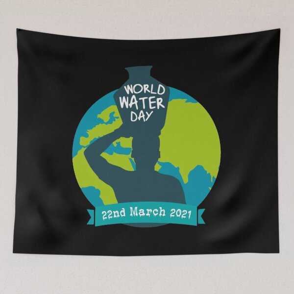 Item preview, World Water Day 2021, Water is Life designed and sold by ZaydounStark.