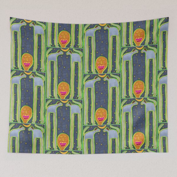 Item preview, Tall Dogs In Space Make Me Happy designed and sold by JaySnellingArt.