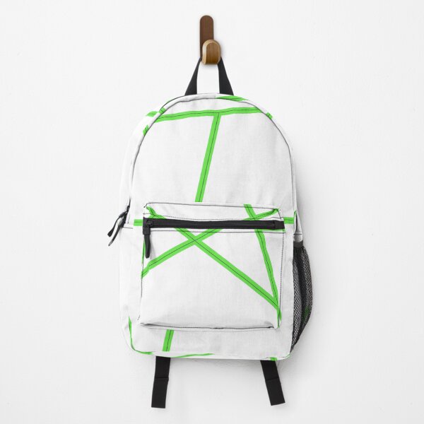 Item preview, Green Abstract Lines White Pattern designed and sold by Gevover.