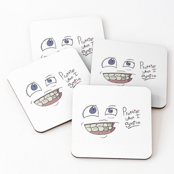 Item preview, Prettier When I Smile designed and sold by FlippantHuman.