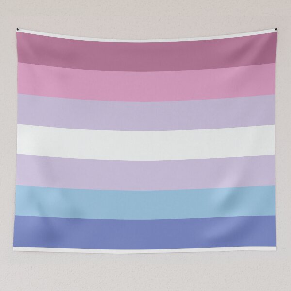 Item preview, Bigender Pride Flag designed and sold by JustGottaDraw.