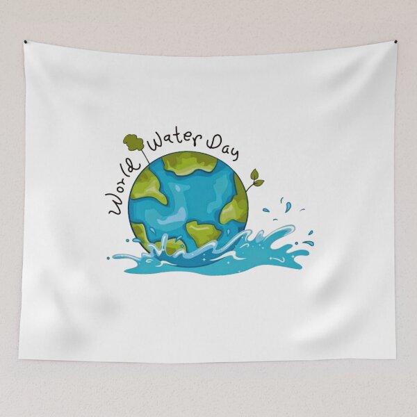 Item preview, World Water Day 2021, Water is Life designed and sold by ZaydounStark.