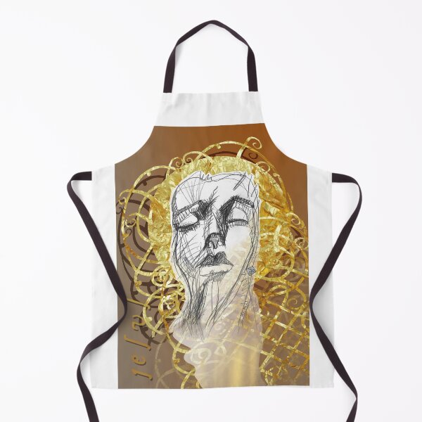 Item preview, Gold Sun Jesus (Drawing by AliceCCI) designed and sold by VanyssaGraphics.