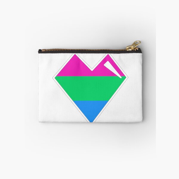 Item preview, Polysexual Pride Heart designed and sold by moonboi-designs.