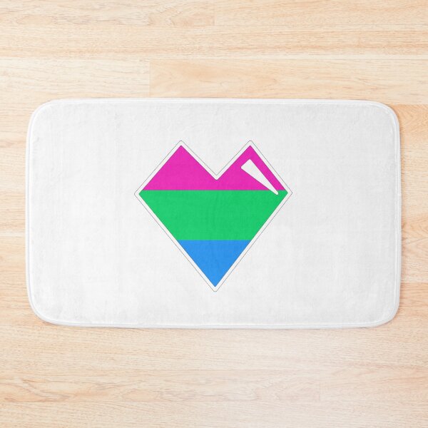 Item preview, Polysexual Pride Heart designed and sold by moonboi-designs.