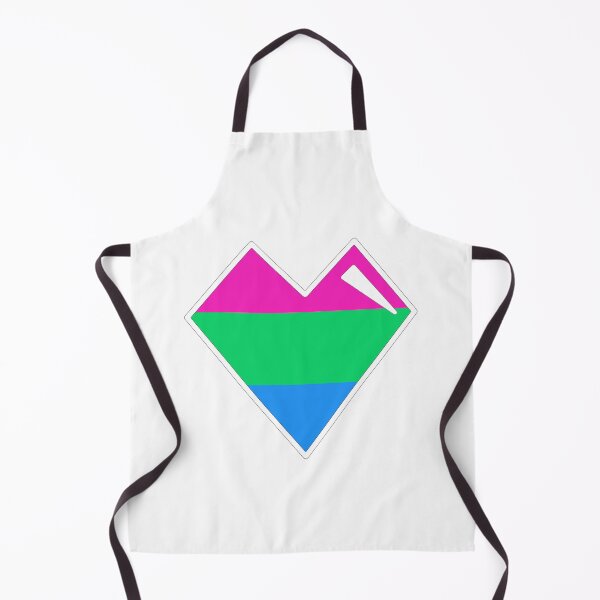 Item preview, Polysexual Pride Heart designed and sold by moonboi-designs.
