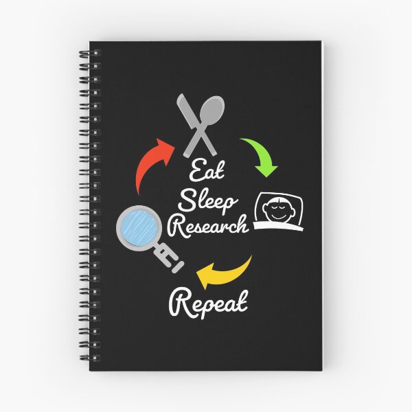 Item preview, Eat Sleep Research Repeat designed and sold by Preety Padhiyar.