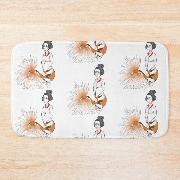 Aperçu de l'œuvre Geisha Mermaid créée et vendue par JustJenStudio.