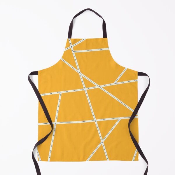 Item preview, White Abstract Lines Orange Pattern designed and sold by Gevover.