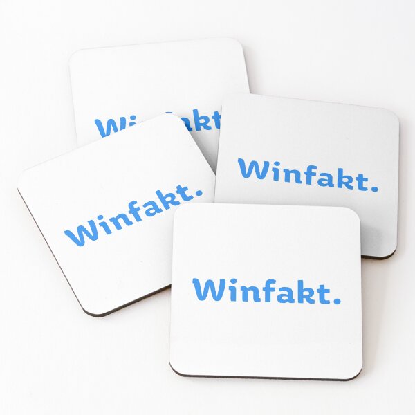 Item preview, The Winfakt logo in blue. designed and sold by Tee702.
