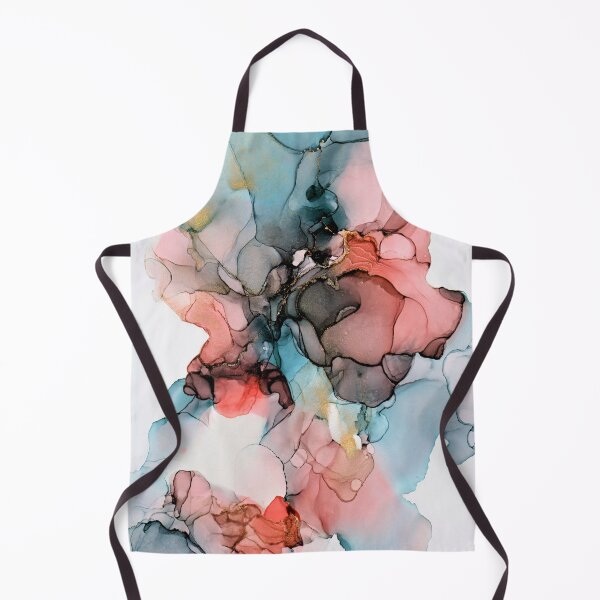 Item preview, Abstract Art, Teal & Pink designed and sold by MyAbstractInk.