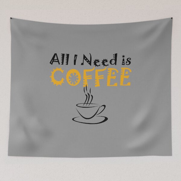 Item preview, All I Need is Coffee funny coffee lover gift designed and sold by amedo14.
