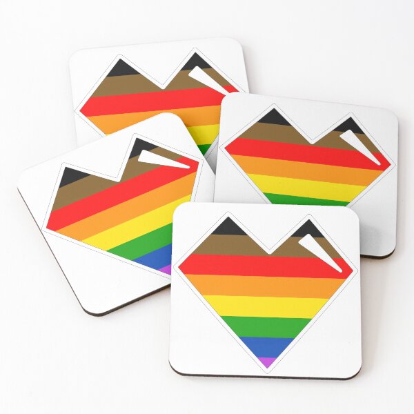 Artikelvorschau, Philly Regenbogen Stolz Herz entworfen und verkauft von moonboi-designs.