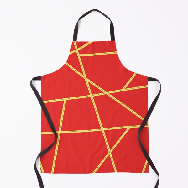 Item preview, Yellow Abstract Lines red Pattern designed and sold by Gevover.