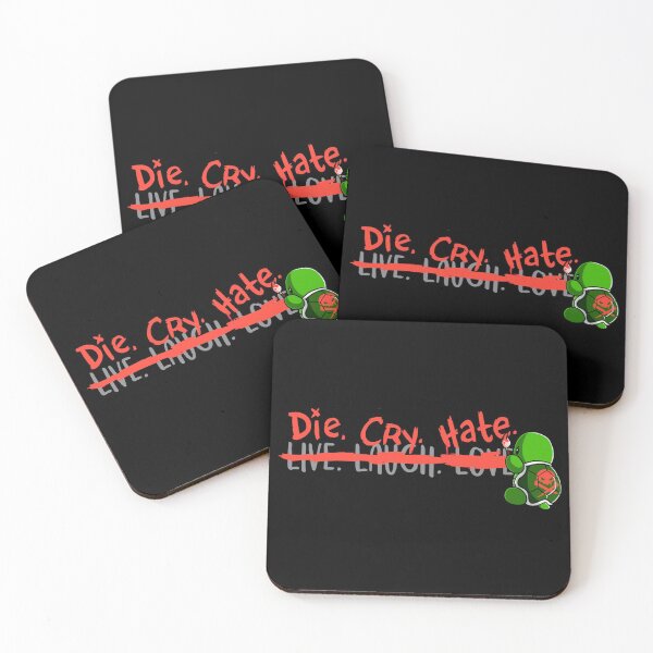 Item preview, Die Cry Hate Turtle Warrior Cartoon designed and sold by WolfGraphics.