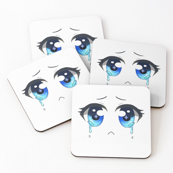 Item preview, Sad anime girl face designed and sold by Quineveer Alice.
