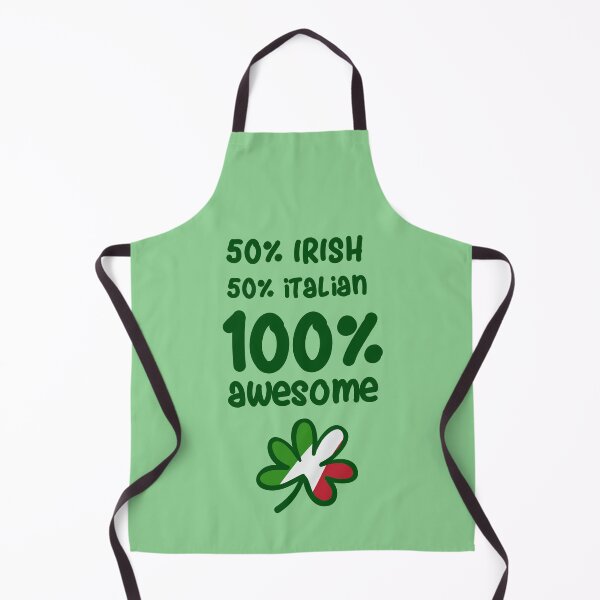 Item preview, Saint Patricks Day Half Irish Half Italian Awesome T-Shirt designed and sold by TheFlipRepublic.