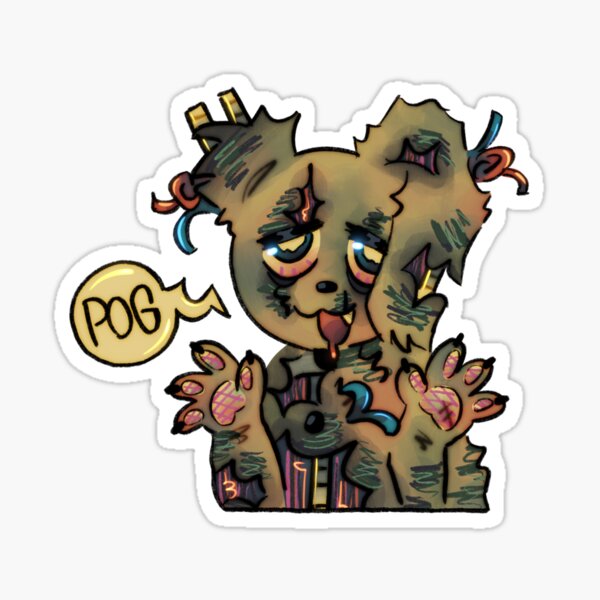 Springtrap pog Sticker