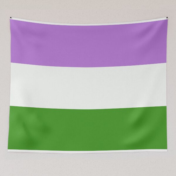 Item preview, Genderqueer Pride Flag designed and sold by JustGottaDraw.