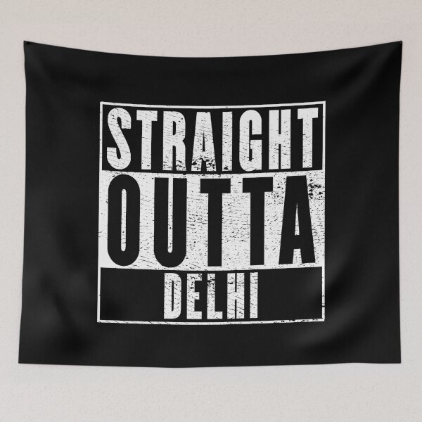 Item preview, Straight Outta Delhi designed and sold by RandomStuffShop.