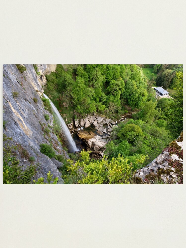 Alternate view of Cerveyrieu waterfall Photographic Print