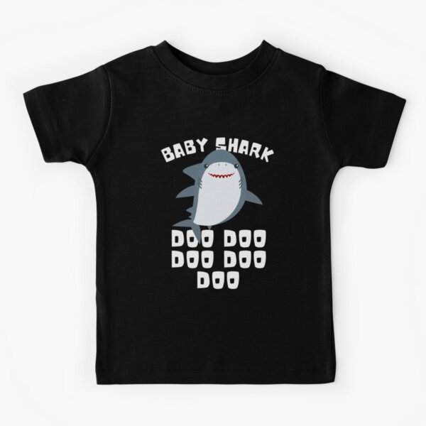 The Shark Song Kids T Shirts Redbubble - flamingo sings baby shark roblox id