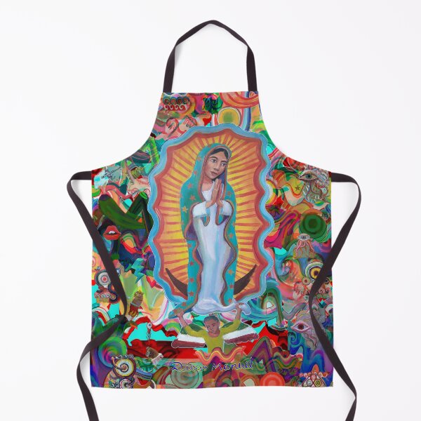 Item preview, Virgin of Guadalupe and graffitis designed and sold by Diego Manuel Rodriguez.