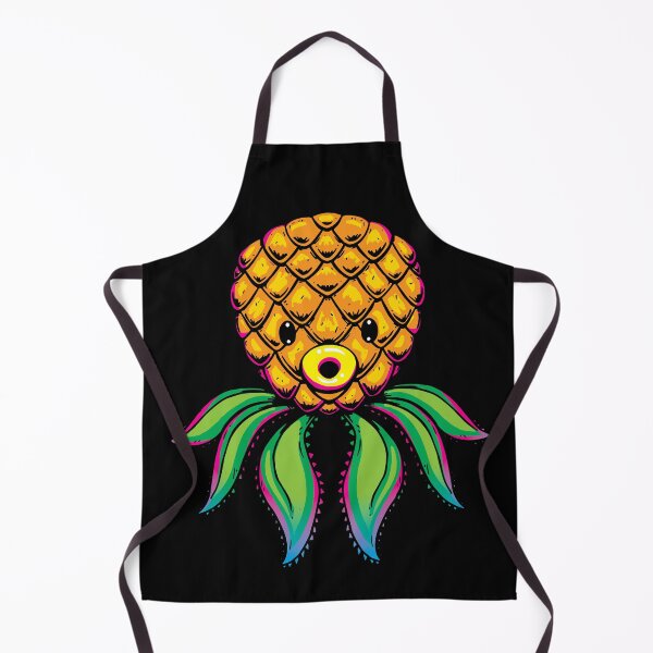 Item preview, PINEAPPLE OCTOPUS Summer Tropical Pineapple Fruit Squid designed and sold by JinxWhaleDesign.