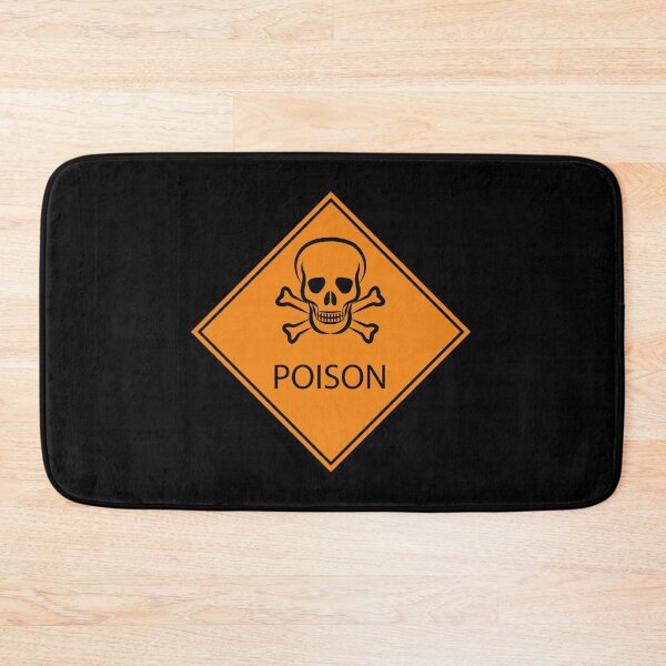 Item preview, Poison warning sign. What's your poison? designed and sold by MintGubbins.