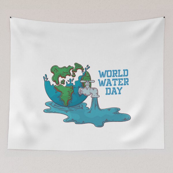 Item preview, World Water Day 2021, Water is Life designed and sold by ZaydounStark.