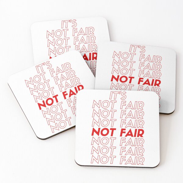 Item preview, It's not fair designed and sold by RebeccaART5.