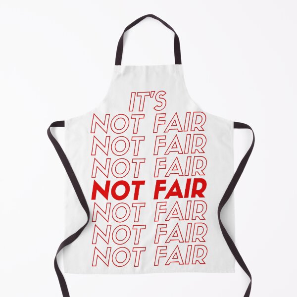 Item preview, It's not fair designed and sold by RebeccaART5.