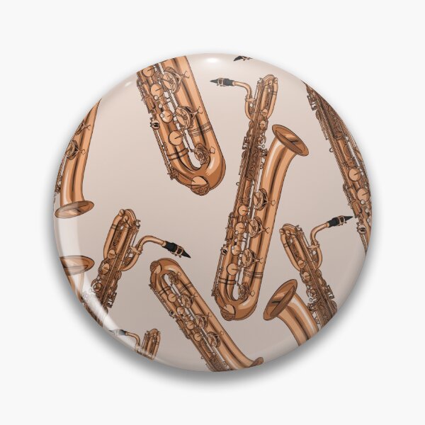Item preview, Baritone Saxophone Pattern Pink designed and sold by jasmijndeklerk.