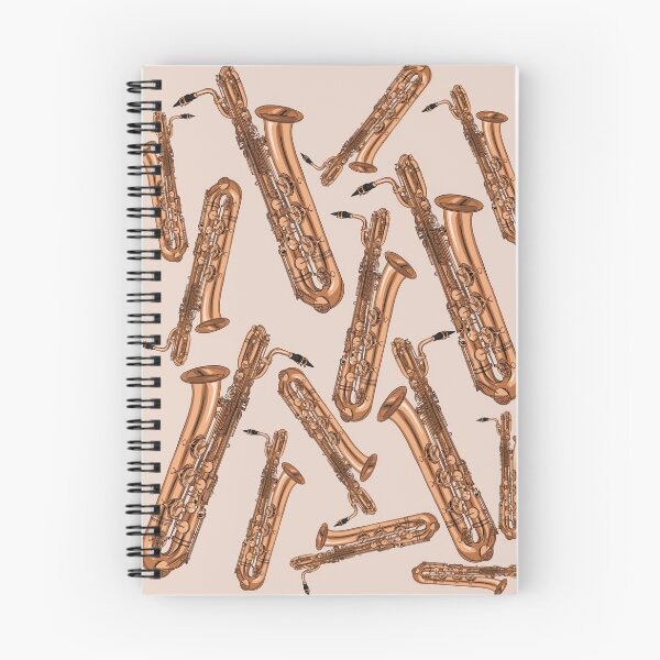 Item preview, Baritone Saxophone Pattern Pink designed and sold by jasmijndeklerk.