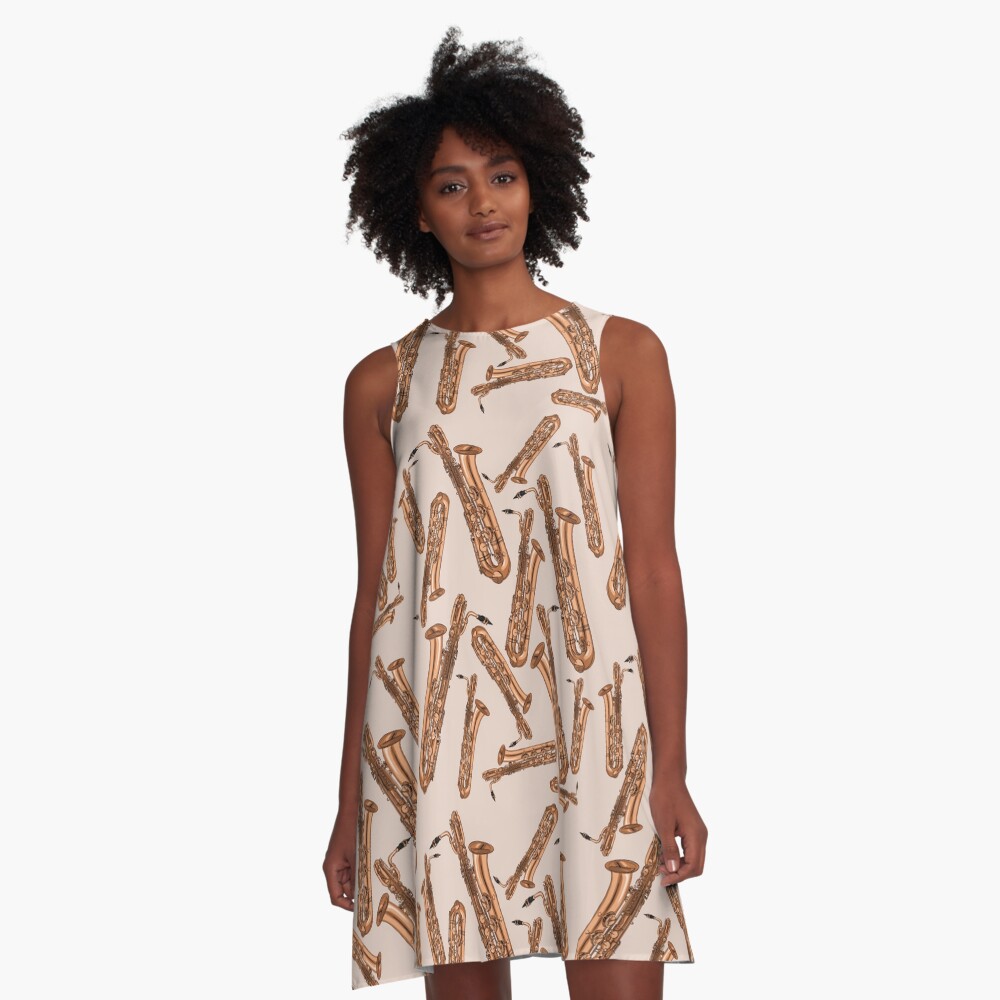 Item preview, A-Line Dress designed and sold by jasmijndeklerk.