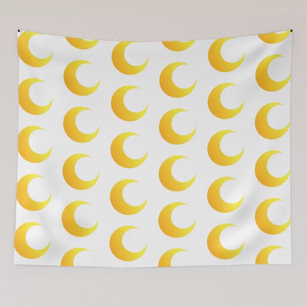Item preview, Simple and cute cartoon moon print designed and sold by MariiaCreation.