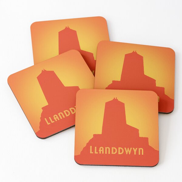 Item preview, Llanddwyn Lighthouse In Orange designed and sold by IJStanding.