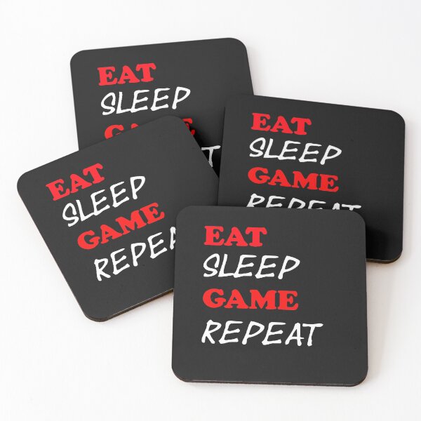 Item preview, Eat Sleep Game Repeat  designed and sold by amedo14.