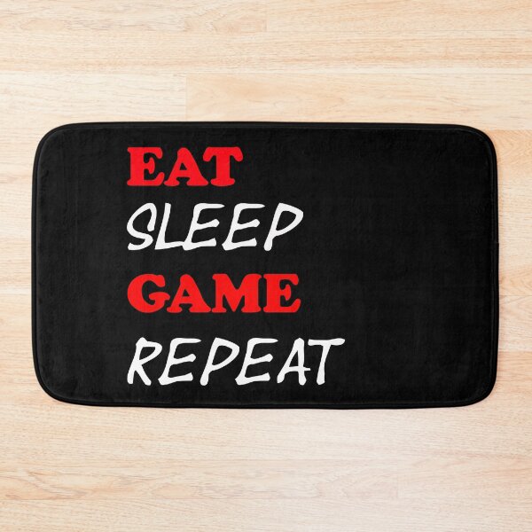Item preview, Eat Sleep Game Repeat  designed and sold by amedo14.